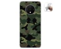 Funda Gel Tpu para Oneplus 7T diseño Camuflaje Dibujos