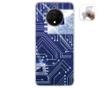 Funda Gel Tpu para Oneplus 7T diseño Circuito Dibujos