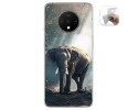 Funda Gel Tpu para Oneplus 7T diseño Elefante Dibujos