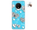 Funda Gel Tpu para Oneplus 7T diseño Mariposas Dibujos