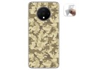 Funda Gel Tpu para Oneplus 7T diseño Sand Camuflaje Dibujos