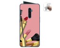 Funda Gel Tpu para Oppo Reno 2 diseño Brochas Dibujos