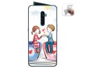 Funda Gel Tpu para Oppo Reno 2 diseño Café Dibujos