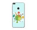 Funda Gel Tpu para Huawei P8 Lite 2017 Diseño Familia Dibujos