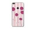 Funda Gel Tpu para Huawei P8 Lite 2017 Diseño Flores Vintage Dibujos