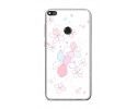 Funda Gel Tpu para Huawei P8 Lite 2017 Diseño Flores-Minimal Dibujos