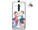 Funda Gel Tpu para Oppo Reno 2Z diseño Café Dibujos