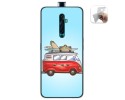 Funda Gel Tpu para Oppo Reno 2Z diseño Furgoneta Dibujos