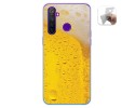 Funda Gel Tpu para Realme 5 Pro diseño Cerveza Dibujos