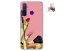 Funda Gel Tpu para Realme 5 Pro diseño Brochas Dibujos