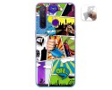 Funda Gel Tpu para Realme 5 Pro diseño Comic Dibujos
