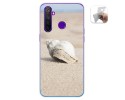 Funda Gel Tpu para Realme 5 Pro diseño Concha Dibujos