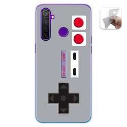 Funda Gel Tpu para Realme 5 Pro diseño Consola Dibujos