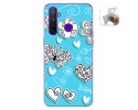 Funda Gel Tpu para Realme 5 Pro diseño Mariposas Dibujos