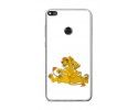 Funda Gel Tpu para Huawei P8 Lite 2017 Diseño Leones Dibujos