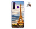 Funda Gel Tpu para Realme 5 Pro diseño Paris Dibujos