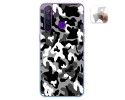 Funda Gel Tpu para Realme 5 Pro diseño Snow Camuflaje Dibujos