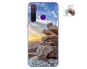 Funda Gel Tpu para Realme 5 Pro diseño Sunset Dibujos