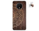 Funda Gel Tpu para Oneplus 7T diseño Madera 06 Dibujos