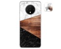 Funda Gel Tpu para Oneplus 7T diseño Mármol 11 Dibujos