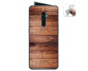 Funda Gel Tpu para Oppo Reno 2 diseño Madera 02 Dibujos