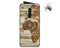Funda Gel Tpu para Oppo Reno 2 diseño Madera 07 Dibujos