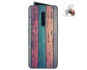 Funda Gel Tpu para Oppo Reno 2 diseño Madera 10 Dibujos