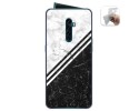 Funda Gel Tpu para Oppo Reno 2 diseño Mármol 01 Dibujos