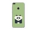 Funda Gel Tpu para Huawei P8 Lite 2017 Diseño Panda Dibujos