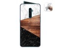 Funda Gel Tpu para Oppo Reno 2 diseño Mármol 11 Dibujos