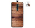 Funda Gel Tpu para Oppo Reno 2Z diseño Madera 02 Dibujos