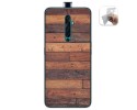 Funda Gel Tpu para Oppo Reno 2Z diseño Madera 03 Dibujos