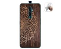 Funda Gel Tpu para Oppo Reno 2Z diseño Madera 06 Dibujos