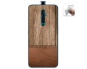 Funda Gel Tpu para Oppo Reno 2Z diseño Madera 09 Dibujos