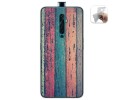Funda Gel Tpu para Oppo Reno 2Z diseño Madera 10 Dibujos