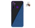 Funda Gel Tpu para Realme 5 Pro diseño Cuero 02 Dibujos