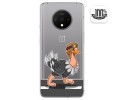 Funda Gel Transparente para Oneplus 7T diseño Avestruz Dibujos