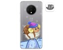 Funda Gel Transparente para Oneplus 7T diseño Cabra Dibujos