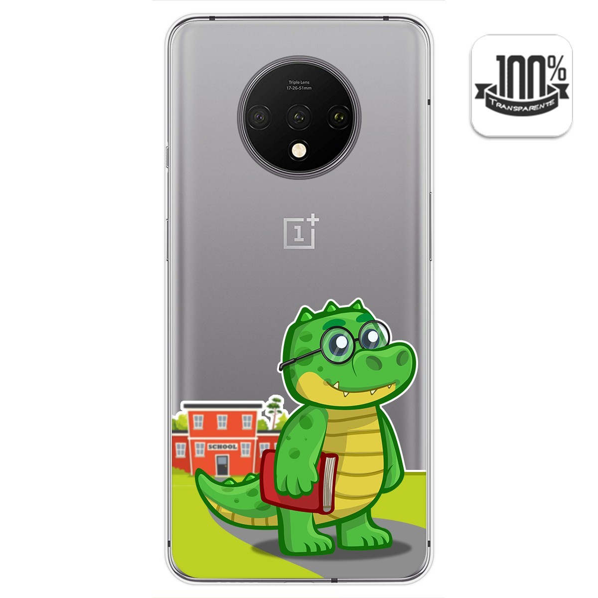 Funda Gel Transparente para Oneplus 7T diseño Coco Dibujos