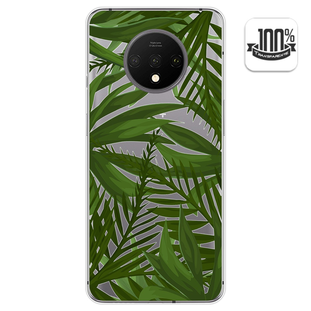 Funda Gel Transparente para Oneplus 7T diseño Jungla Dibujos