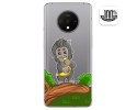 Funda Gel Transparente para Oneplus 7T diseño Mono Dibujos