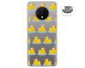 Funda Gel Transparente para Oneplus 7T diseño Pato Dibujos