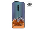 Funda Gel Transparente para Oppo Reno 2 diseño Bufalo Dibujos