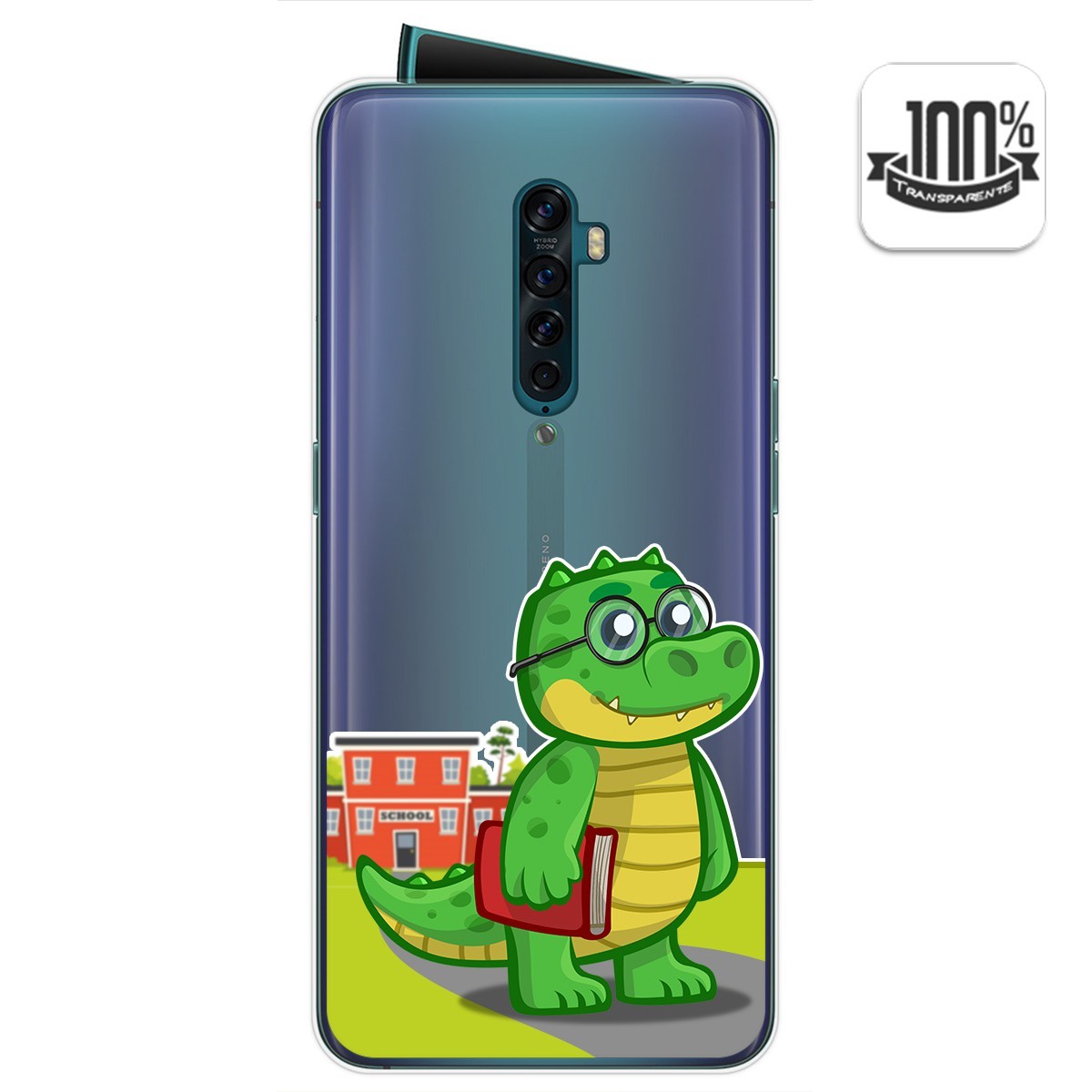Funda Gel Transparente para Oppo Reno 2 diseño Coco Dibujos