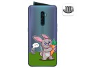 Funda Gel Transparente para Oppo Reno 2 diseño Conejo Dibujos