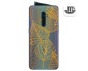 Funda Gel Transparente para Oppo Reno 2 diseño Hojas Dibujos
