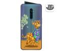 Funda Gel Transparente para Oppo Reno 2 diseño Jirafa Dibujos
