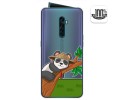 Funda Gel Transparente para Oppo Reno 2 diseño Panda Dibujos