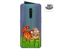 Funda Gel Transparente para Oppo Reno 2 diseño Tigre Dibujos