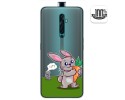 Funda Gel Transparente para Oppo Reno 2Z diseño Conejo Dibujos